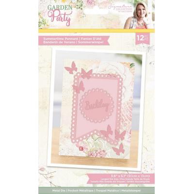 Crafter's Companion Garden Party Metal Die - Summertime Pennant